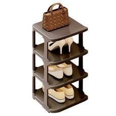 Kusso 鞋櫃整理架, 黑色, 4層