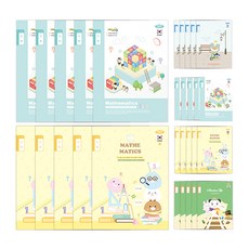 PENPIA 600小學裝訂1-2數學常用, 隨機發貨, 30個