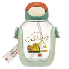Skater 兒童吸管透明冷水壺, TOMICA 透明色, 530ml, 1個