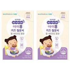 GMPHARM 孩童維他命C含鐵質補充隨身包 30條入, 60g, 2盒