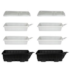핫쿡볼 파티팩 발열 보온도시락 데움용기 세트, 300g, 4세트