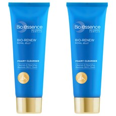 Bio essence 碧歐斯 全效賦活蜂王漿柔滑潔面霜 深層清潔毛孔 長效保濕滋養, 100g, 2條