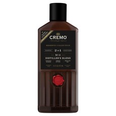 CREMO 威士忌酒廠精選 洗髮精, 473ml, 1瓶
