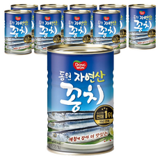 동원 자연산 꽁치 통조림, 400g, 10개