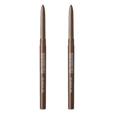 Woodbury HD Aqua Gel 自動眼線筆 0.28g, Dark Brown, 2支