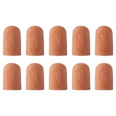 Modern More 矽膠手指套, 膚色, 10個