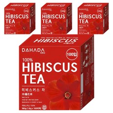 다하다 히비스커스 차, 1.8g, 100개입, 4개