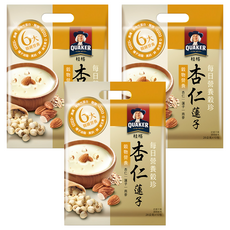 QUAKER 桂格 每日營養穀珍杏仁蓮子, 260g, 3袋