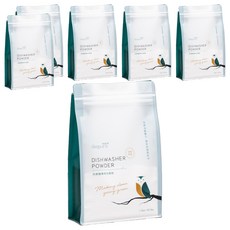 deepure 淨森林 洗碗機專用環保洗碗粉, 1.2kg/42.3oz, 6包