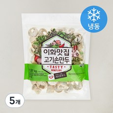 세미원 이화맛집 고기손만두 (냉동), 1.5kg, 5개