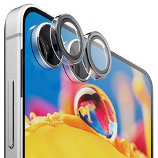 VICXXO 防眩光 附安裝工具 Galaxy 相機鏡頭保護環 鋼化玻璃 手機保護貼 透明, 1套