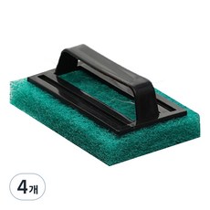 Day Rhythm 手持型清潔海綿 綠色, 4個