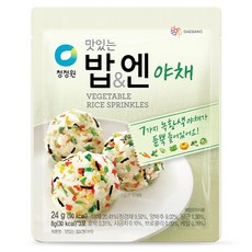 청정원 맛있는 밥 엔 야채 후리가케, 24g, 1개
