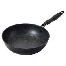 PEARL LIFE 珍珠金屬 Marble 系列 輕量湯鍋 IH適用, HC-457, 28cm, 黑色, 1個