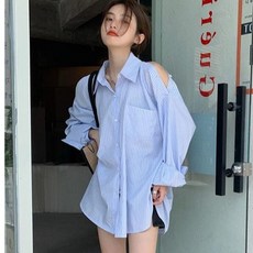 PEONIST 女款 R 露肩襯衫