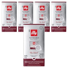 일리 볼드 로스트 파드 캡슐커피, 7g, 18개입, 5개