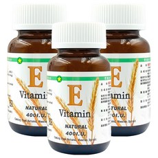 優質生活 維他命E, 3罐, 60顆