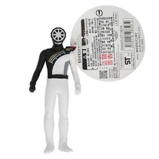 BANDAI 爆上戰隊 英雄軟膠系列 黑戰士, 1個