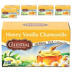 CELESTIAL SEASONINGS 詩尚草本 蜂蜜香草洋甘菊茶茶包, 2.35g, 20入, 6組