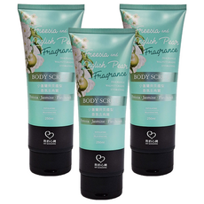 MY SCHEMING 我的心機 小蒼蘭與英國梨香氛身體去角質, 250ml, 3件