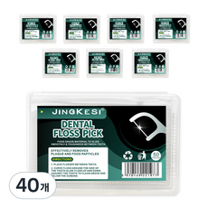 드위트리 플라스 픽 스마트 일회용 치간 치실, 7.6cm, 50개입, 40개