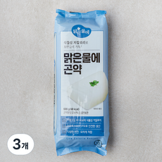 맑은물에 곤약, 600g, 1개입, 3개