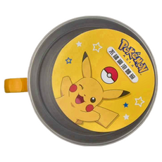 PoKeMoN 寶可夢 不鏽鋼泡麵碗 950ml, 黃色, 1個