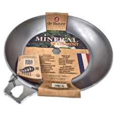 de Buyer 畢耶 原礦蜂蠟活動柄TWISTY系列平底鍋 1.93kg, 28cm, 1個