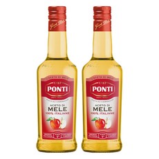 PONTI 蘋果醋 500ml, 義大利產, 酸度5%, 2瓶