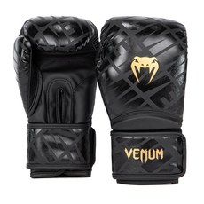 VENUM Contender 1.5拳擊手套雙手穿戴, 黑色 金色
