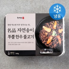 사미헌 자연송이 한우 불고기 (냉동), 500g, 1개