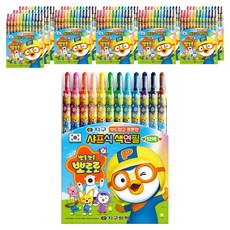 地球化學 Pororo 自動彩色鉛筆, 12色