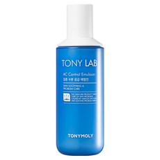TONYMOLY Tony Lab AC Control 淨痘乳液，舒緩肌膚護理, 160ml, 1瓶