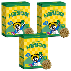 붐붐포 강아지 1.4kcal 미니 노즈워크 야채 트릿, 혼합맛(고구마/시금치), 160g, 3개