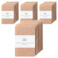 VORY HOME 劍麻菜瓜布, 4個, 6入