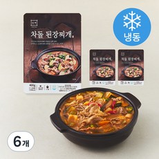 담뿍 차돌 된장찌개 (냉동), 400g, 6개