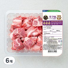 농협 포크빌 한돈 갈비 찜용, 1000g, 6개