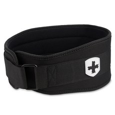 하빈져 슬림핏 폼코어 헬스 벨트, 블랙, 190g