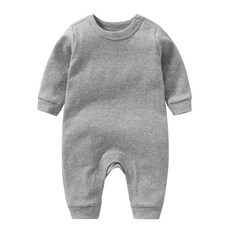 맘스케어 순면 어깨스냅 긴팔우주복