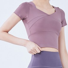 포플러앤씨 여성용 터뮤키레 요가복 상의 P26SMSW043006