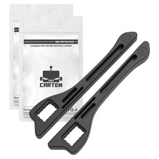 카템 사이드 우레탄 틈새 쿠션 운전석 + 조수석 세트, 블랙, 2세트