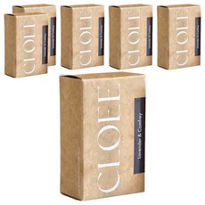 CLOEE 薰衣草紫草臉部身體皂 2合1潔顏沐浴 美國手工製造, 103g, 6個