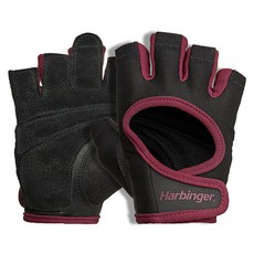 하빈져 파워 글러브 여성용 헬스 장갑 양손세트, 메를롯, 1개