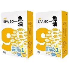 De Chuang 德創生技 EPA 90 mini 魚油, 30顆, 2盒