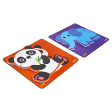 ariati 磁性拼圖 大象&熊貓 Set, 1組, 4pieces