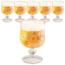 MAYTWO 迷你紅酒啤酒杯, 6個, 180ml