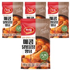 하림 매콤 닭볶음탕 양념, 180g, 4개