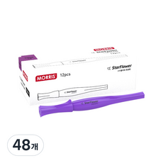 MORRIS 星花方頭螢光筆, 紫色, 48個