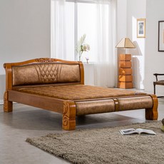 이조농방 로이스 100 황토볼확장형 온열흙 침대 방문설치, 월넛(프레임), 단일색상(보료)