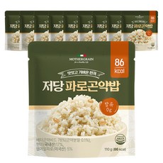 Mother Grain低糖帕羅蒟蒻飯, 10個, 110g